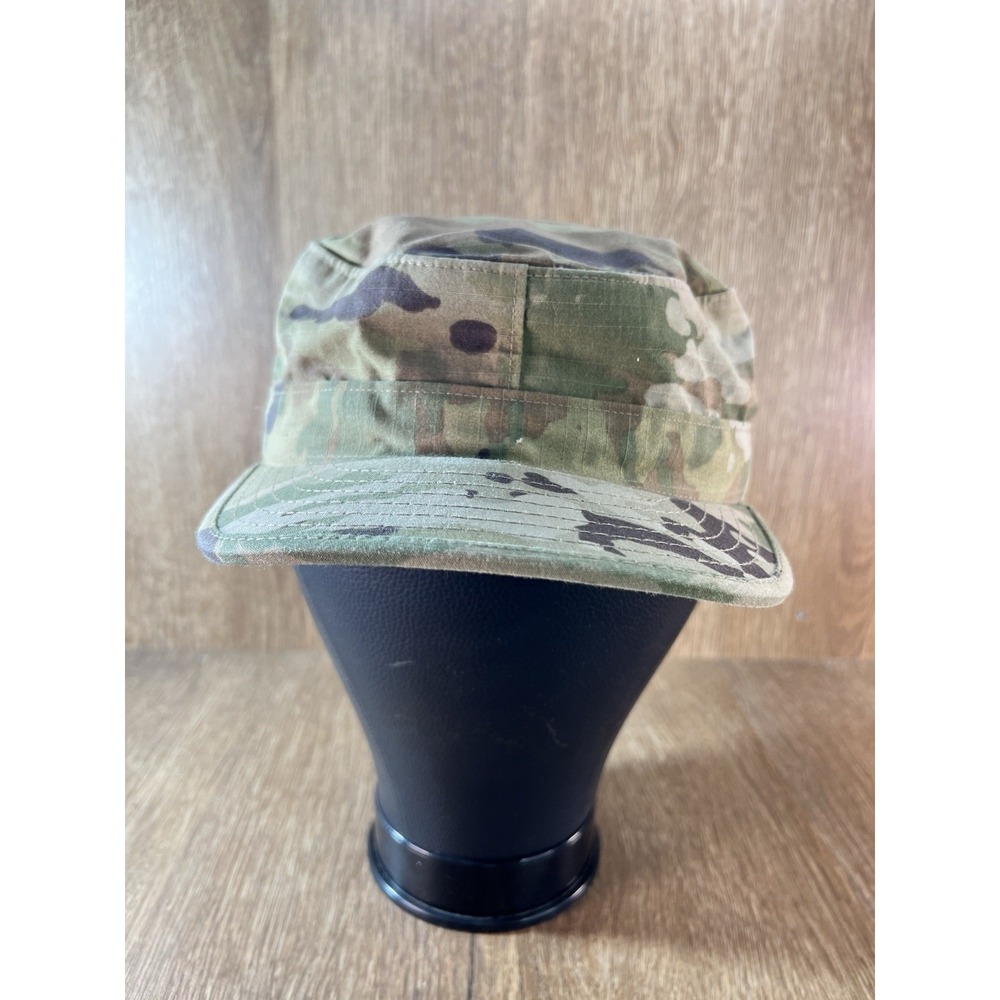 Sekri Industries OCP Patrol Cap US Military Camo Hat Size 7 SPE1C1-15-D-N006